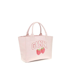 Ganni Multicolor Cotton Shoulder Bag