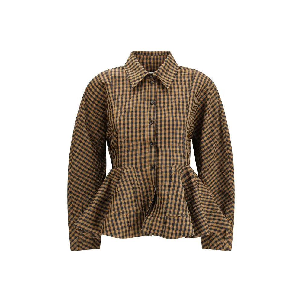 Ganni Multicolor Polyester Blouse