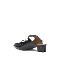 Ganni Oleatex laced Mules - Flats