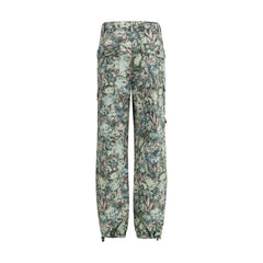 Ganni Printed Stretched Cotton Pants - IT36 | XS - Trousers