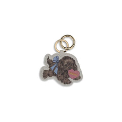 Ganni Puppy Keyring - Keychains