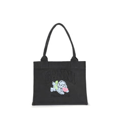 Ganni Puppy Tote Bag - Tote Bags