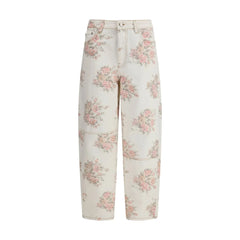 Ganni Stary floral-print Jeans - Jeans