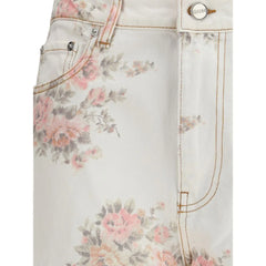 Ganni Stary floral-print Jeans - Jeans