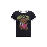 Ganni Teddy T-Shirt - T-Shirts