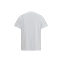 Ganni White Cotton Sweatshirt