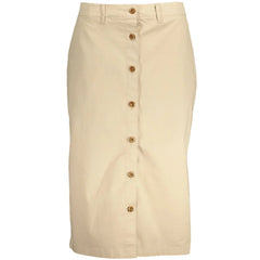 Gant Beige Cotton Women Skirt - Skirts