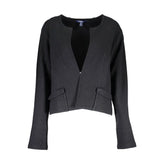 Gant Black Wool Women Cardigan - XXL - Cardigans