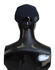 Gant Blue Cotton Logo Print Baseball Cap Casual Hat - Baseball Caps