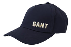 Gant Blue Cotton Logo Print Baseball Cap Casual Hat - Baseball Caps