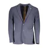 Gant Blue Cotton Men Jacket - IT46 | S - Sport Jackets