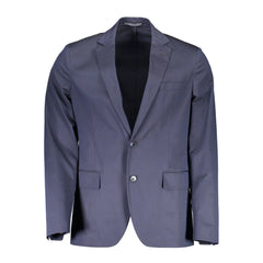 Gant Blue Cotton Men Jacket - IT50 | L