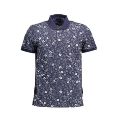 Gant Blue Cotton Men Polo Shirt - Polos