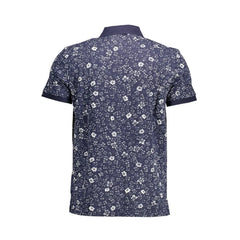 Gant Blue Cotton Men Polo Shirt - Polos