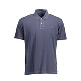 Gant Blue Cotton Men Polo Shirt - S - Polos