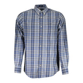 Gant Blue Cotton Men Shirt - S - Shirts