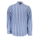 Gant Blue Cotton Men Shirt - Shirts