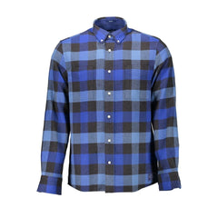 Gant Blue Cotton Men Shirt - XL - Shirts