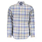 Gant Blue Cotton Shirt - S - Shirts