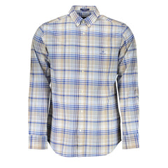 Gant Blue Cotton Shirt - S - Shirts