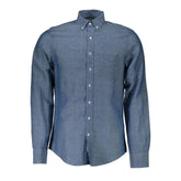 Gant Blue Cotton Shirt - S - Shirts
