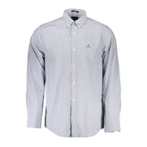 Gant Blue Cotton Shirt - S - Shirts