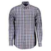 Gant Blue Cotton Shirt - S - Shirts