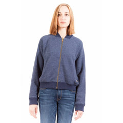 Gant Blue Cotton Women Sweater - XS - Sweatshirts