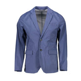Gant Blue Nylon Men Jacket - IT50 | L - Coats & Jackets