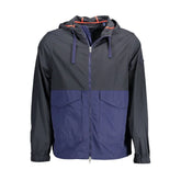Gant Blue Polyamide Men Jacket - S - Sport Jackets