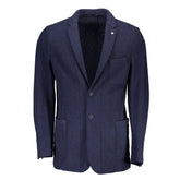 Gant Blue Wool Blazer - IT50 | L