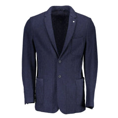 Gant Blue Wool Blazer - IT50 | L