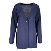 Gant Blue Wool Sweater - Cardigans