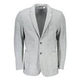 Gant Gray Polyester And Wool Blazer - IT48 | M