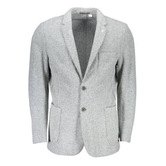 Gant Gray Polyester And Wool Blazer - IT48 | M