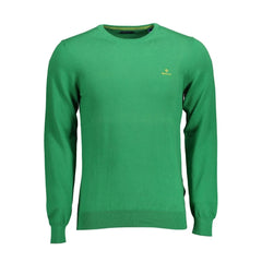 Gant Green Cotton Sweater - XS