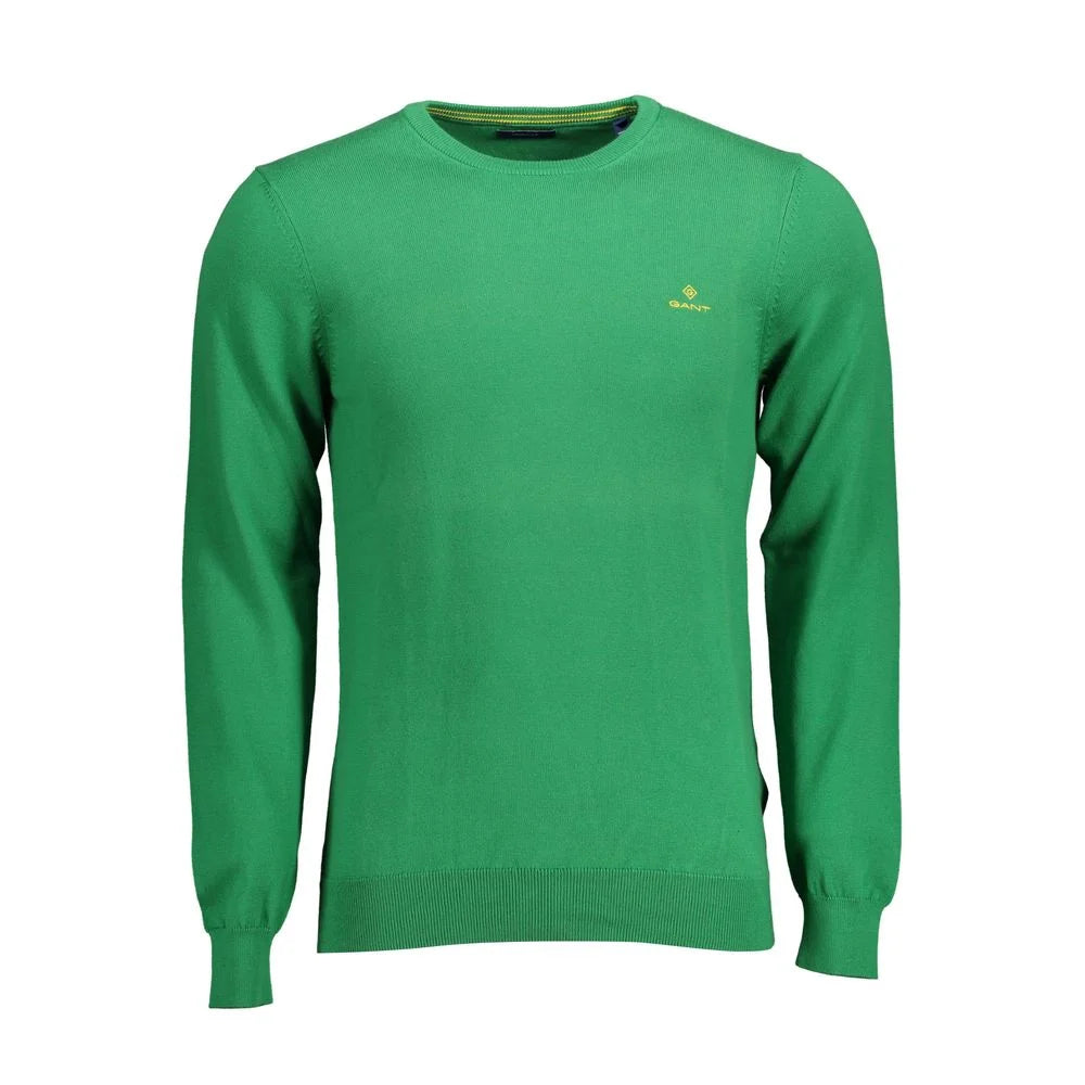 Gant Green Cotton Sweater - XS - Sweaters