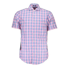Gant Pink Cotton Men Shirt - XS - Shirts