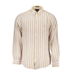 Gant White Cotton Men Shirt - Shirts