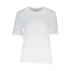 Gant White Cotton Men T-Shirt - XS - T-Shirts