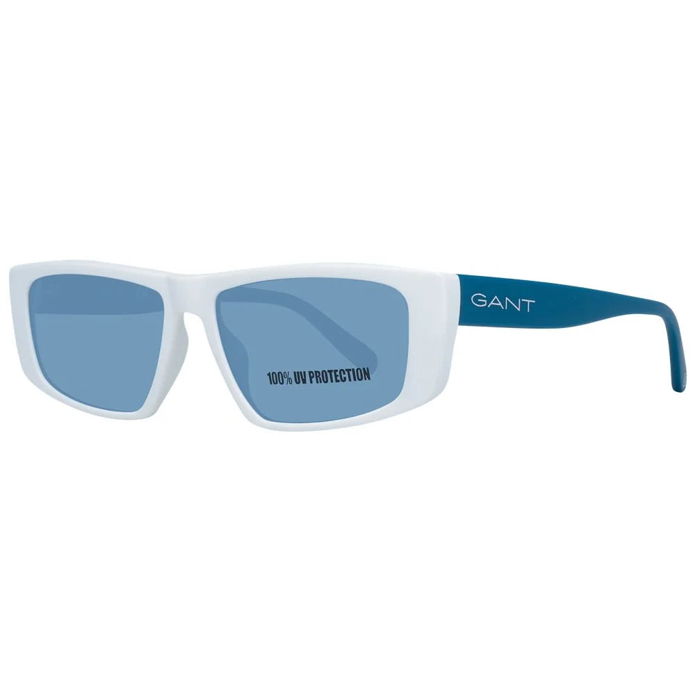 Gant White Unisex Sunglass - Sunglasses