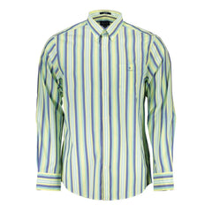 Gant Yellow Cotton Men Shirt - Shirts