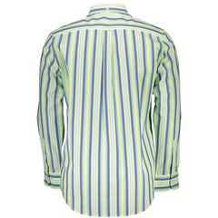 Gant Yellow Cotton Men Shirt - Shirts