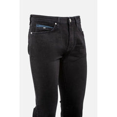 Gas Black Cotton Jeans Denim - W30