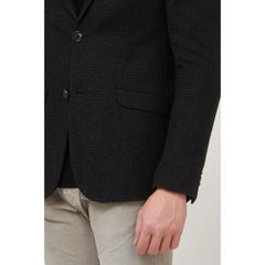 Gas Black Polyester Blazer - IT50 | M