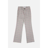 Gas Black Polyester Casual Pants