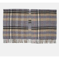 Gas Brown Marabou Poncho