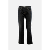 Gas Gray Cotton Straight-Leg Jeans - W31