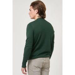 Gas Green Marabou Sweatshirt - XXL