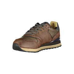 Gas Marrone Poliuretano Mens Sneaker - EU44/US11